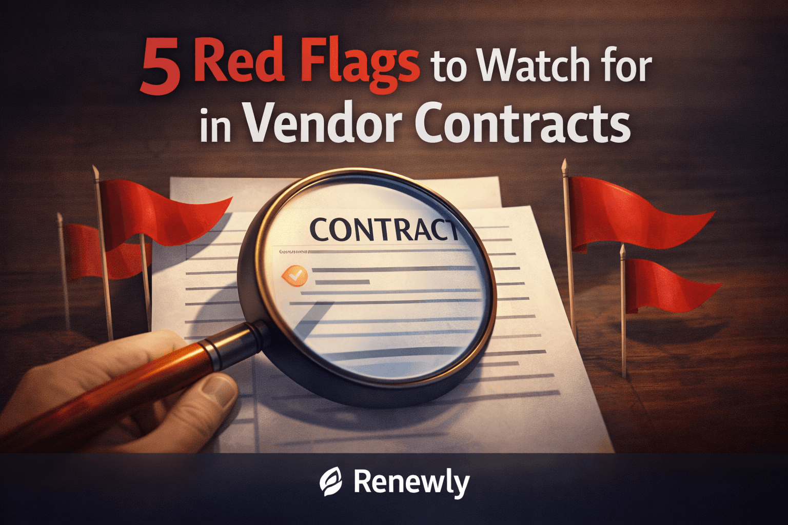 5 Red Flags to Watch for in Vendor Contracts